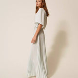 Vestido Longo em Crêpe | TWINSET