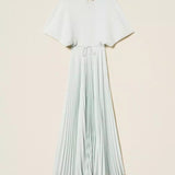 Vestido Longo em Crêpe | TWINSET