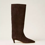 Botas Altas Croco Chocolate | TWINSET