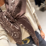 Jeans Cinza Wide com Cinto e Maxi Fivela | TWINSET