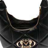 Mala de mão Love Moschino acolchoada em preto