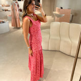 Vestido Bilbao em rosa