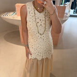 Vestido Longo em Macramé | LIU JO