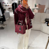 Mala de Mão com Charm Bordeaux | Liu Jo