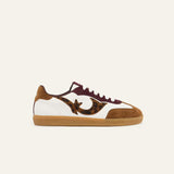 Sapatilhas “Crew Leopard” em Pele | Ba&sh