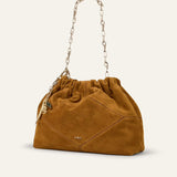 Clutch June em Camurça Camel | Ba&sh