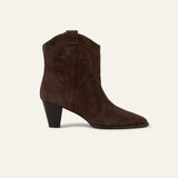 Botas Casey Castanhas com Detalhe Arabesco | BA&SH