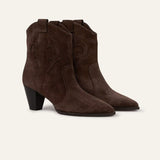 Botas Casey Castanhas com Detalhe Arabesco | BA&SH