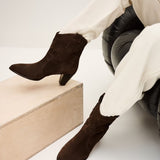 Botas Casey Castanhas com Detalhe Arabesco | BA&SH