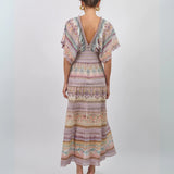 Vestido Emanuelly de Tecido com Tricot | CECILIA PRADO