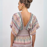 Vestido Emanuelly de Tecido com Tricot | CECILIA PRADO