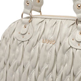 Mala Big Quilted Bag Ecru | Liu Jo
