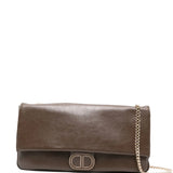 Mala de Ombro com Corrente Castanha | TWINSET