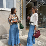 Jeans Wide Leg Light Blue Musc | ba&sh