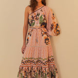 Vestido Pink Garden FARM RIO