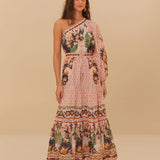 Vestido Pink Garden FARM RIO