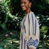 Vestido comprido Pineapple Deco FARM RIO