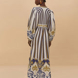 Vestido comprido Pineapple Deco FARM RIO