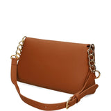 Mala de Ombro Camel com Logotipo | Love Moschino