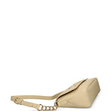 Mala de Ombro Ecru com Logotipo | Love Moschino