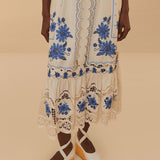 Vestido midi Sunflower FARM RIO