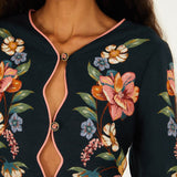 Conjunto Floral Azul Escuro | FARM RIO