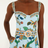 Macacão Floral Delhi Light Blue | FARM RIO