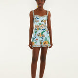 Macacão Floral Delhi Light Blue | FARM RIO