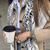 Lenço Estampa Bandana Ecru | VIOLETA