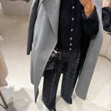 Casaco em Fazenda de Lã com Cinto Cinzento | Liu Jo