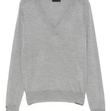Camisola de Malha de Lã Cinza | Liu Jo