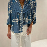 Jeans wide leg Scotch & Soda brancas