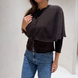 Cardigan SVEVA em Lã e Caxemira | Liviana Conti