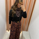 Pantalona Phlora Animal Print | VIOLETA