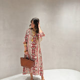 Vestido Cordoba em bordeaux