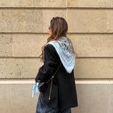 Calças com Padrão Bandana Azuis