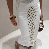 Conjunto Rosario em branco