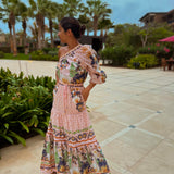 Vestido Pink Garden FARM RIO