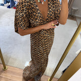 Vestido animal print Scotch & Soda
