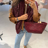Lenço Estampa Bandana Bordeaux | VIOLETA