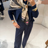 Lenço Estampa Foulard Camel | Liu Jo