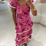 Vestido INÊS com franjas