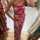 Conjunto Almeria em vermelho