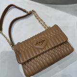 Mala de Ombro Small Bubbly em Camel | Love Moschino