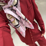 Lenço Estampa Foulard Rosa | Liu Jo