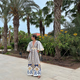 Vestido comprido Pineapple Deco FARM RIO