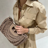 Vestido camiseiro LIU JO em popelina bege