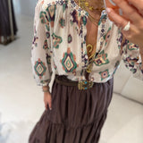 Blusa Bege Odelie | BA&SH
