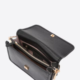 Mala Crossbody em Preto com Corrente | Liu Jo