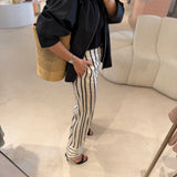 Conjunto Riscas Preto e Ecru | OTTOD'AME